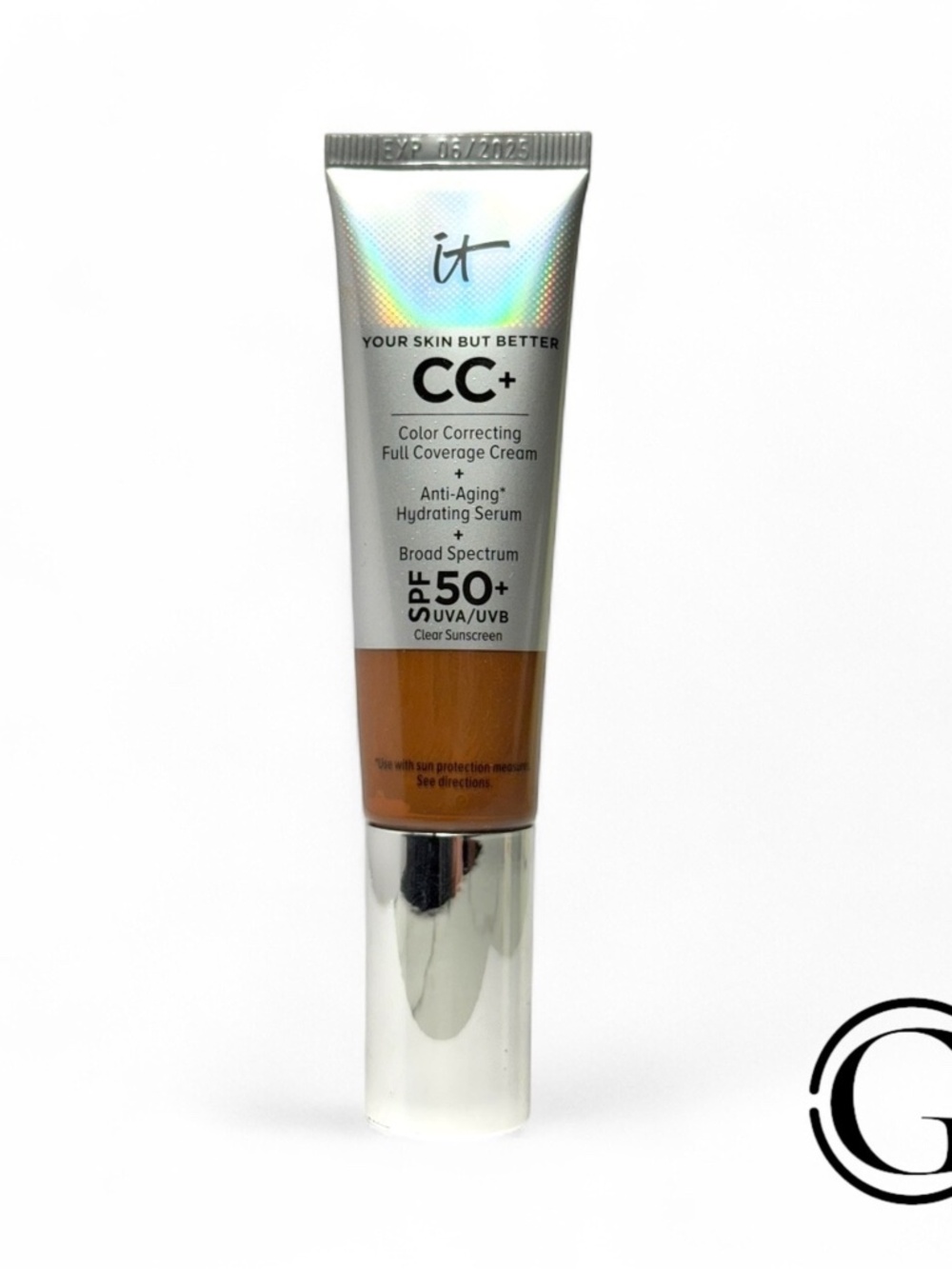 IT Cosmetics CC+ Color Correcting Cream Full Coverage 1.08oz Neutral Deep SPF 50